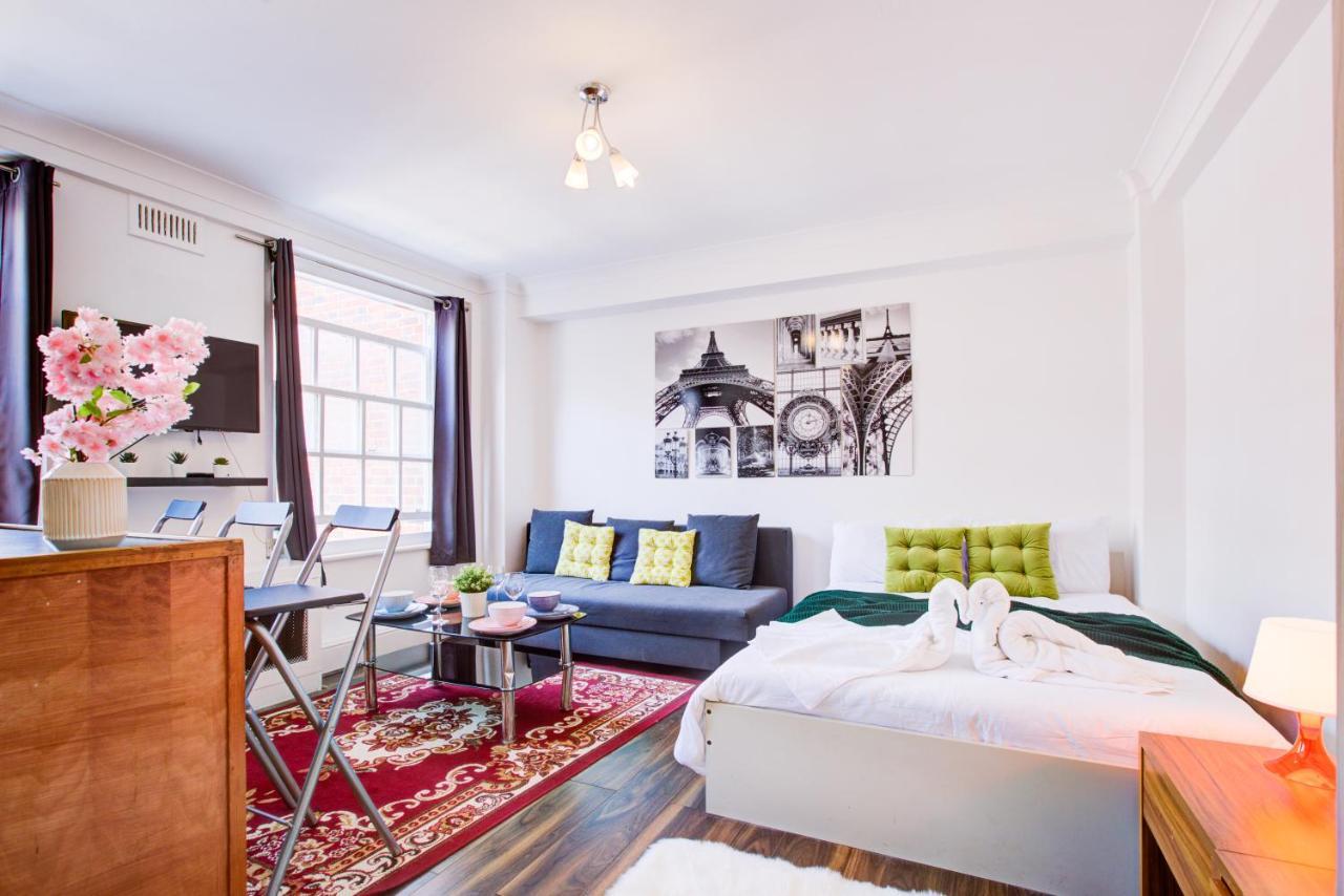 Cozy Studio In Central London Apartment ภายนอก รูปภาพ